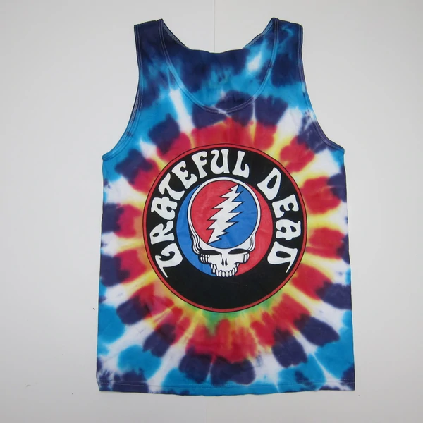 Grateful Dead - Steal Your Face -Tie-Dye - Tank Top